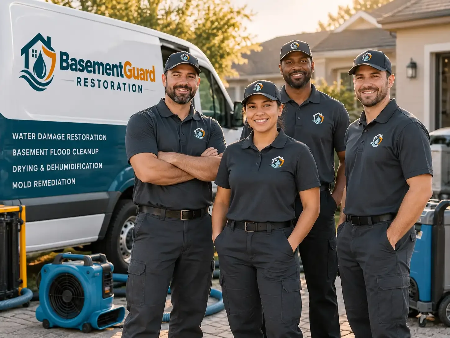 Basement Water Damage Restoration company in Funk, NE